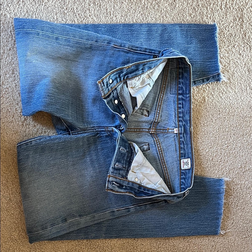 EC Levi’s White Oak Cone Denim Button fly Jeans 27